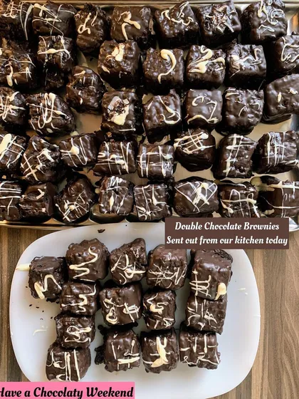 Have a chocolaty weekend with my Double Chocolate Brownies.