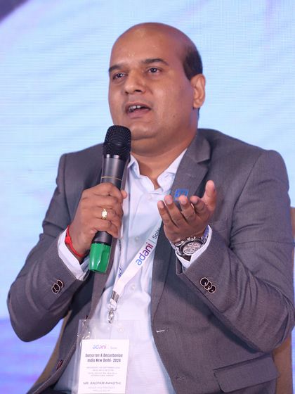 Anupam Awasthi speaking on the need for all stakeholders, including developers, manufacturers, and government, to address challenges to uniform policy implementation across states.