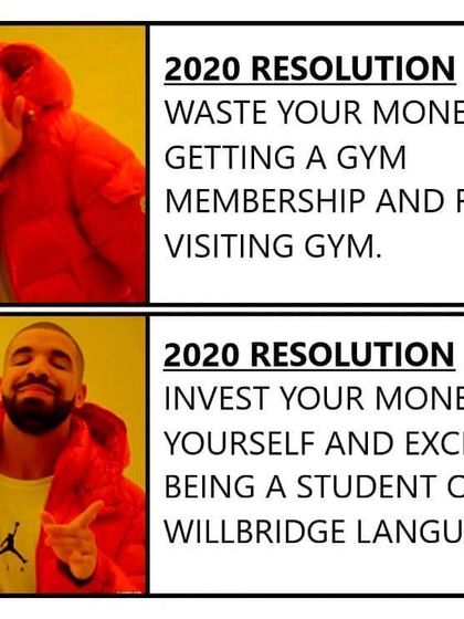 A little humor to make a point. Investing in your skills is one of the best decisions you can make for your future. Unlike a gym membership, the results of building your confidence and communication will last a lifetime.