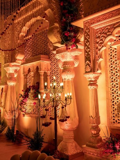 Royal Sanctuaries: Grand Wedding Mandaps & Receptions photo 27