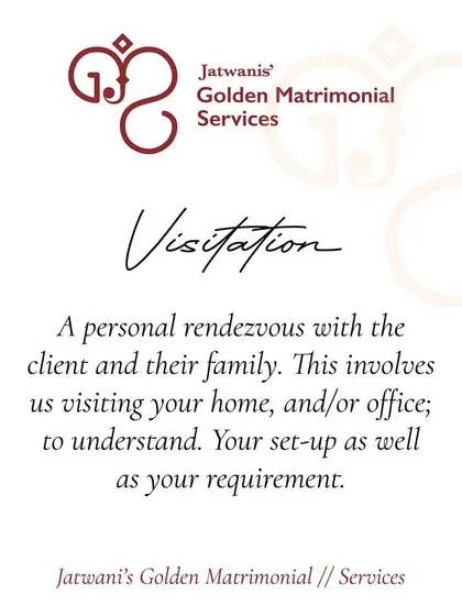 To find the best match, I believe in getting to know you personally. My process often includes a personal rendezvous at your home or office to truly understand your lifestyle, values, and what you seek in a partner.