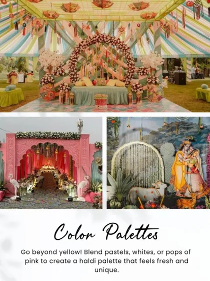 The Wedding Crowns by Mamta Dua - Full Wedding Planning Vibrant Haldi & Mehendi Ceremonies photo 8