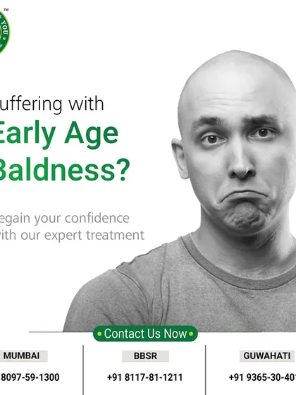 I understand that early age baldness can be a major source of stress and affect your confidence. My expert treatments are designed to address this specific concern, helping you regain not just your hair, but also your self-assurance.
