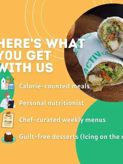 Here is what you get with every subscription. We provide chef-curated weekly menus, personal nutritionist support, and even guilt-free desserts to make your health journey enjoyable and effective.