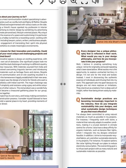 Thank you to Open Acres magazine for this feature on my unconventional journey from advertising to interior design. The article beautifully captures my outlook on creating spaces with soul.