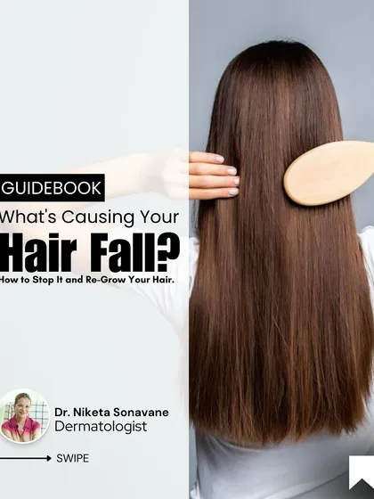 I created this guidebook to help you understand the common causes of hair fall. It covers everything from genetics and hormonal imbalances to nutritional deficiencies and stress. Finding the right solution always begins with a proper diagnosis, and this guide is the first step to stopping hair fall and starting your regrowth journey.