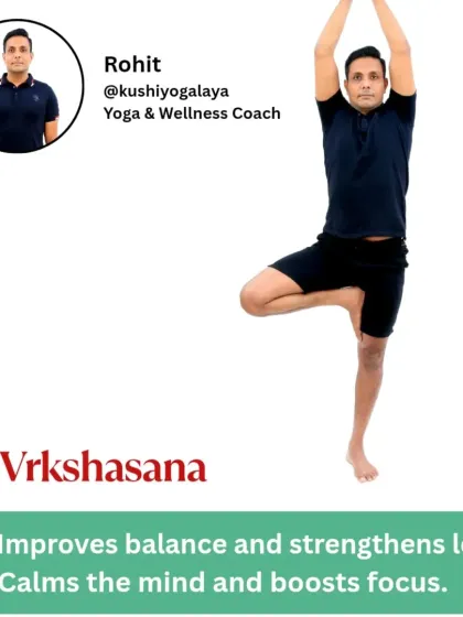 Rohit N - Yoga for Fitness and Wellness Build Functional Strength & Manage Weight photo 19