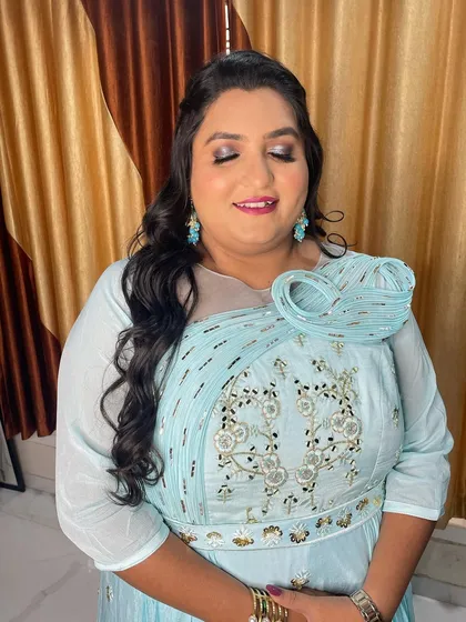 More angles and moments from our glamorous Sangeet, Cocktail, and Engagement looks.