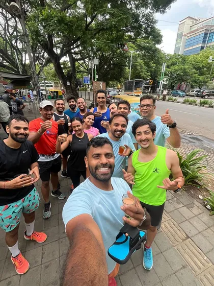 It's not just about the run, it's about the community. We often end our sessions with a well-deserved chai break, catching up and sharing stories.