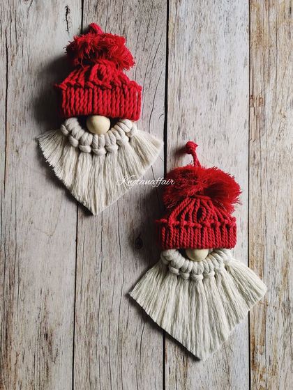 Deepika - Custom Macrame Home Decor Handmade for the Holidays: Christmas Collection photo 4