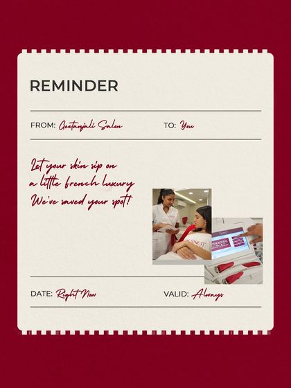 Consider this your official invitation to experience French luxury. This is a reminder that we have a spot saved for you to enjoy a science-backed, results-driven Guinot facial that will leave your skin glowing.