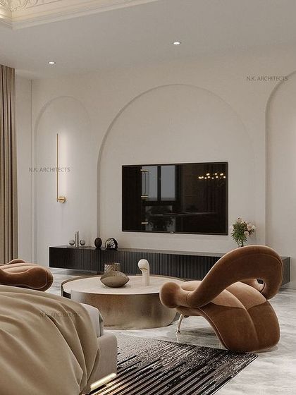 N.K. Architects - Interior Design Serene & Luxurious Bedrooms photo 52