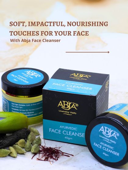 My face cleanser offers soft, impactful, and nourishing touches for your face, surrounded by its natural ingredients like cardamom and saffron.