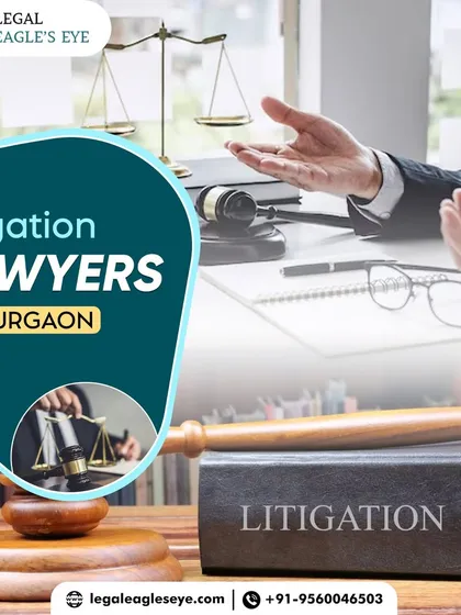 A litigation lawyer knows how to present your side of a dispute to a judge. This image, featuring legal books and a gavel, represents the foundation of our litigation practice in Gurgaon.