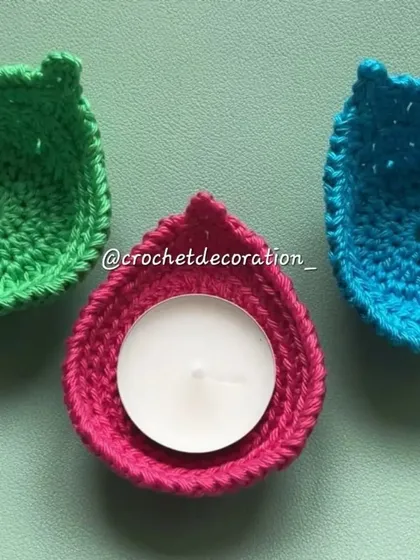 Our cup-shaped diya holders before the tea lights are lit. We accept bulk orders for these, making them great for event decor or as return gifts.