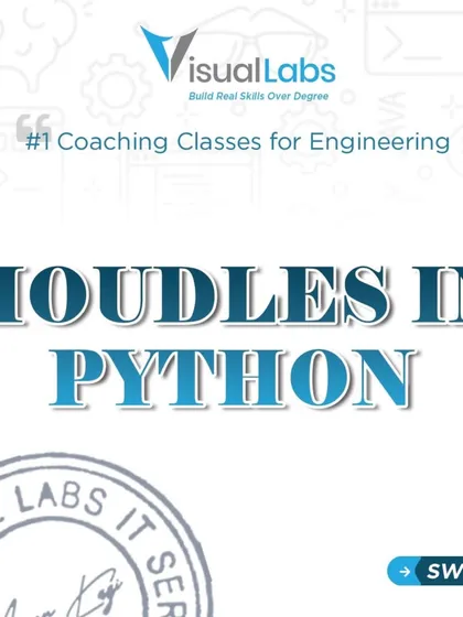 An introduction to modules in Python. We use modules to break down large programs into smaller, manageable files and reuse code efficiently.