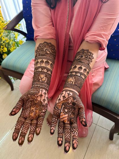 A duplicate of 181, this image provides another clear view of the intricate portrait work and traditional motifs. The consistency in detail across both arms is a hallmark of my style.
