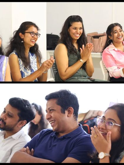 Clapping, laughing, and enjoying the show. Candid moments from our wonderful audience.