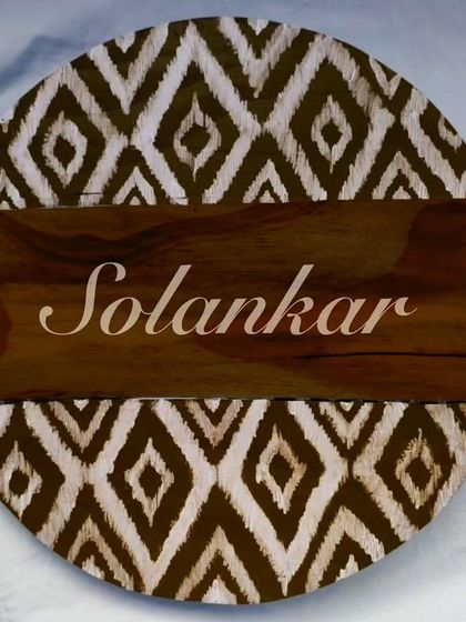 Mirakhi Design Studio - Bespoke Art Pieces & Decor Custom Hand-Painted Nameplates photo 8