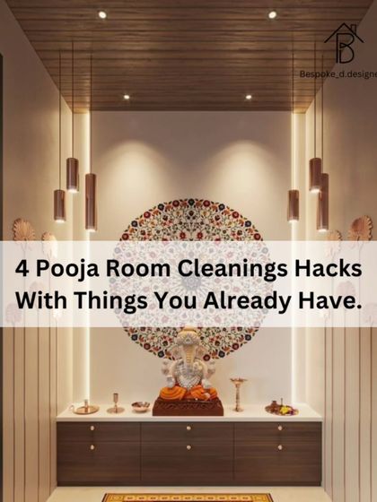 Getting your pooja room ready for Diwali doesn't require harsh chemicals. Here are four natural cleaning hacks using things you already have at home.