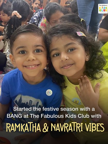We started the festive season with a bang. This photo captures the happy faces and vibrant energy of our Ramkatha and Navratri celebrations at the club.