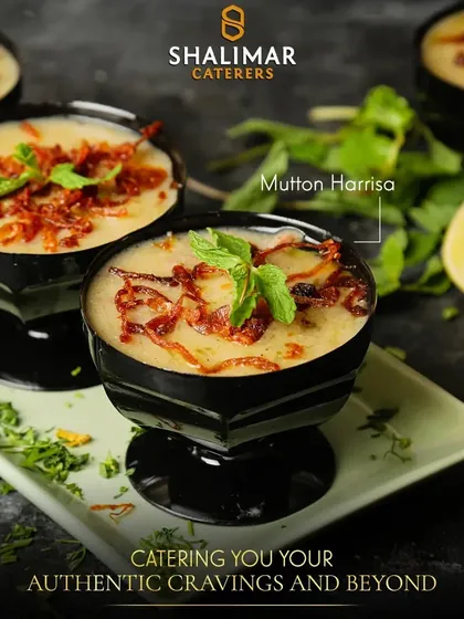 Catering to your authentic cravings and beyond. Our Mutton Harrisa is a thick, savory porridge, slow cooked with meat and lentils, and topped with fried onions.