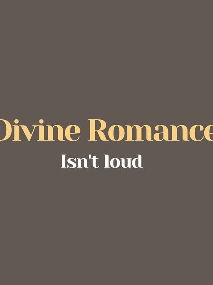 The divine romance with God is not loud or demanding. It is a silent, steady, and soft presence that waits patiently while we flirt with the world. God never leaves; He waits for us to tire of our scrolling and suffering to remember that loving Him is simply remembering who we are.
