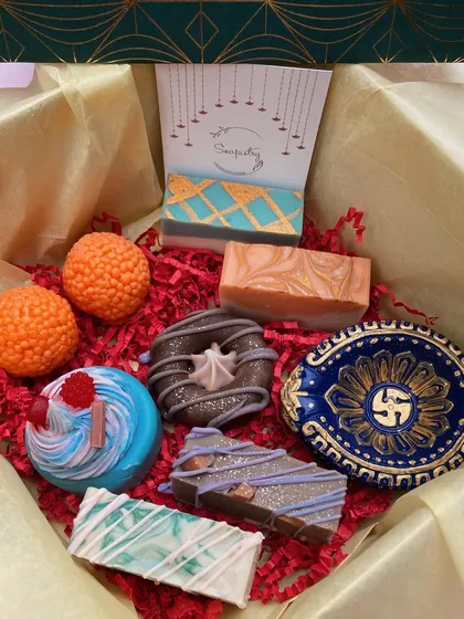 I'm so grateful for the incredible response to my Diwali gift boxes. They sold out completely! It brings me so much joy to create these festive treats for you.