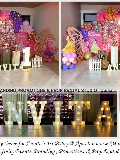 Infinity Events - Milestone Celebration Decoration Enchanting Butterfly & Fairy Themes photo 5