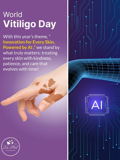 On World Vitiligo Day, we stand by the theme of "Innovation for Every Skin." We are committed to using evolving technology and a compassionate approach to treat every skin with kindness and patience, empowering those with vitiligo.