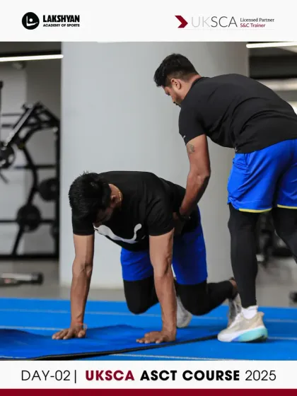 Lakshyan Academy of Sports - Coach & Trainer Education UKSCA Strength & Conditioning Certification photo 11