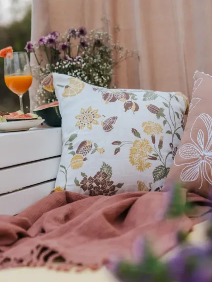 The Yellow Dwelling - Custom Soft Furnishings Finishing Touches: Cushions, Throws & Sofa Covers photo 17