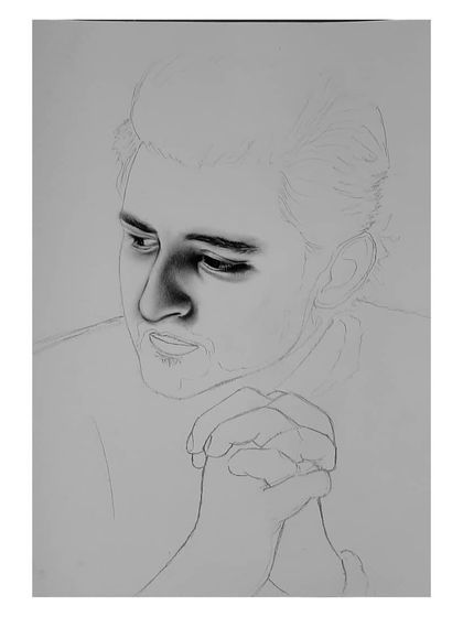 Follow the 96-hour creation of my Darshan Raval portrait. These images show how I build the hair, face, and hands, layer by layer, to achieve a realistic look.