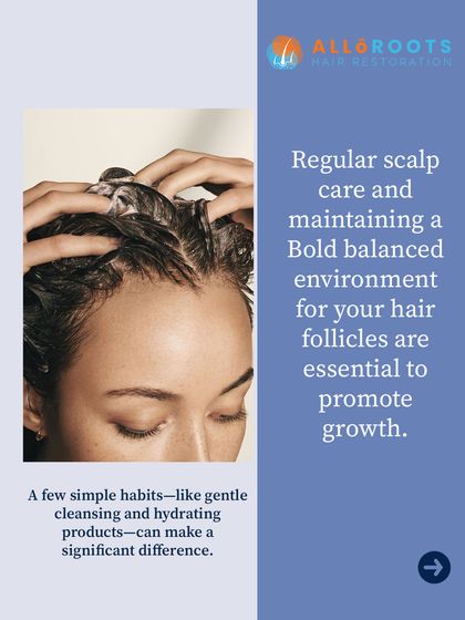 A few simple habits can make a significant difference in your scalp health. Gentle cleansing with the right products and ensuring your scalp is properly hydrated are essential to promote healthy growth.