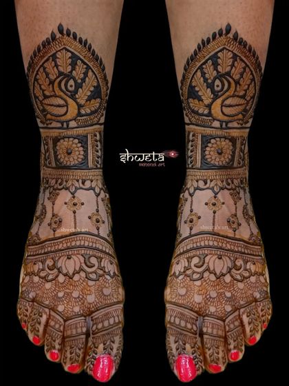 Bridal Feet & Leg Designs photo 5