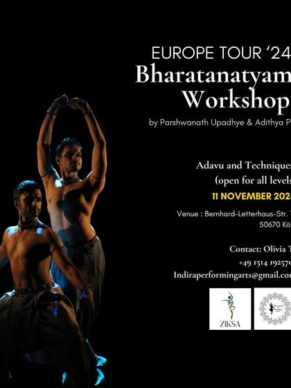 Parshwanath Upadhye - Bharatanatyam Dance Training & Workshops Global Workshops: USA & Europe photo 7