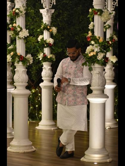 Emcee Pramod - Wedding Emcee & Host The Emcee In Action photo 67