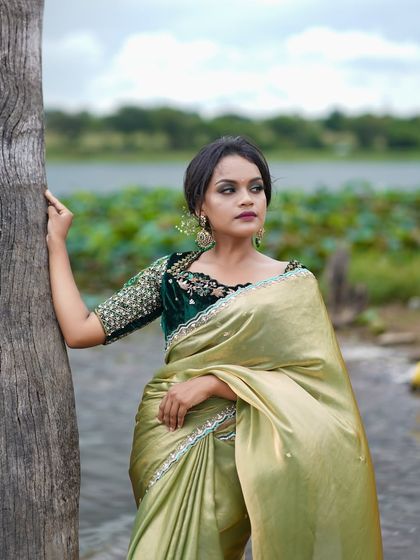 Designer Trends - Ethnic & Occasion Wear Rental Elegant Kanchi & Silk Sarees photo 24