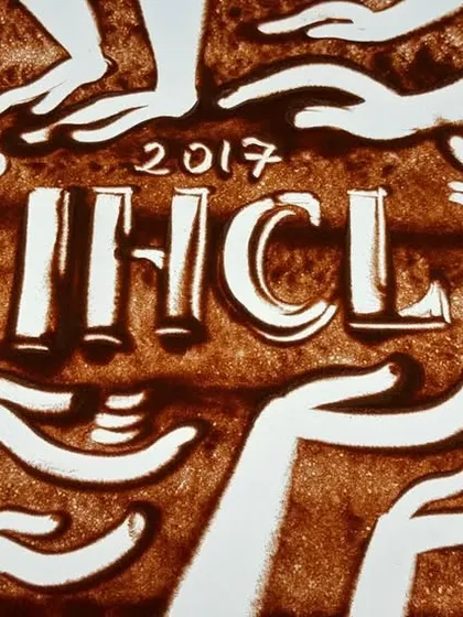 For over a decade, I've been telling stories for the Tata Group. This sand art logo for IHCL was part of a celebration marking their historic 1000cr profit milestone, a testament to our long-standing collaboration on their most significant events.