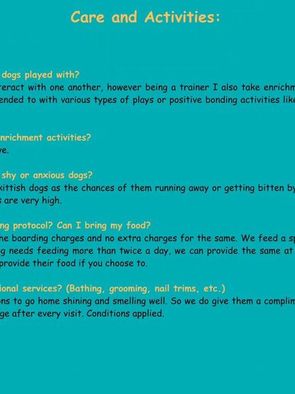 Poulomi Dhar - Dog Training & Behavior Consultation Service Information & FAQs photo 6