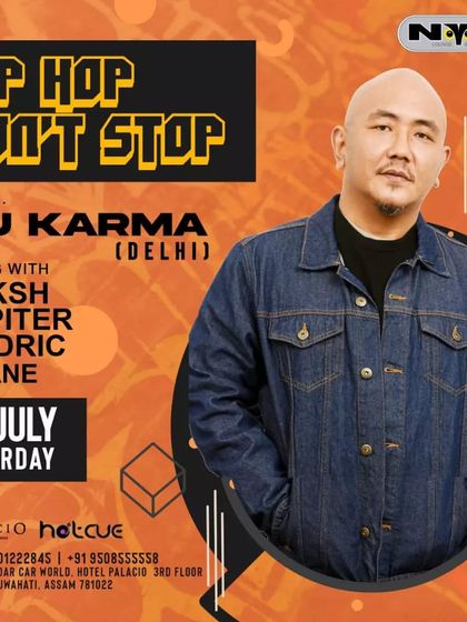 Taking the 'Hip Hop Don't Stop' party to Guwahati. This shows my commitment to spreading the culture beyond the major metro cities.