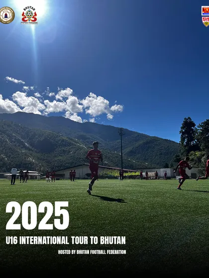 The official poster for our 2025 U16 International Tour to Bhutan. This image captures the essence of our high-altitude training program against a majestic mountain backdrop.