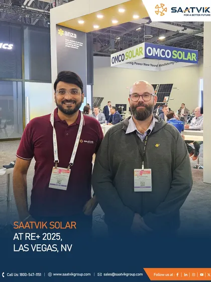 Highlights from our successful participation at RE+ 2025 in Las Vegas, where we represented India's solar manufacturing leadership on a global stage and connected with innovators and partners.