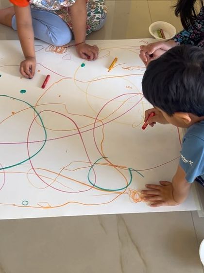 Scribble Space - Art Classes & Workshops The Joy of Making: Process & Sensory Art photo 13