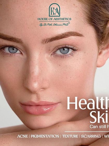 Healthy skin doesn't mean flawless skin. It's completely normal to have texture, some pigmentation, or the occasional breakout. We believe in nurturing your skin's health, not chasing unrealistic perfection.