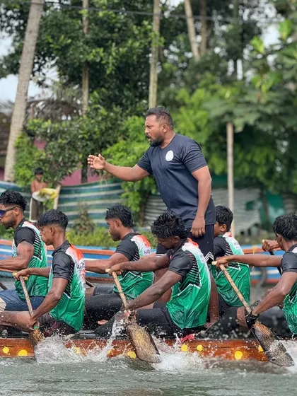 Instructing the team on pacing and effort. Conditioning for a race like this is not just about raw power, but also about energy management and strategic effort throughout the event.