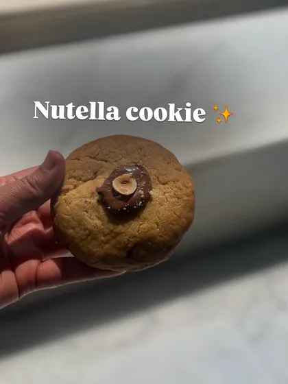 A crowd favorite, the Nutella-stuffed cookie. A warm, gooey Nutella center makes this cookie absolutely irresistible.