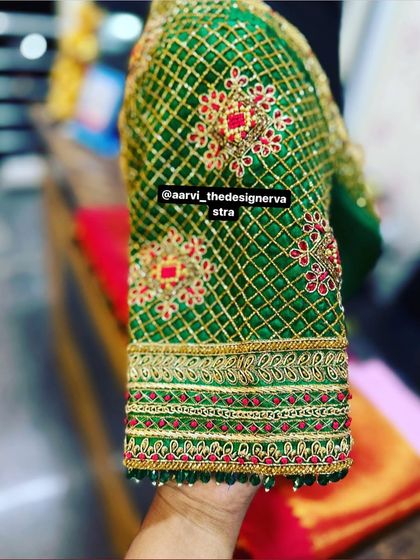 Aarvi The Designer Vastra - Custom Ethnic & Bridal Wear Design Exquisite Bridal & Saree Blouses photo 123