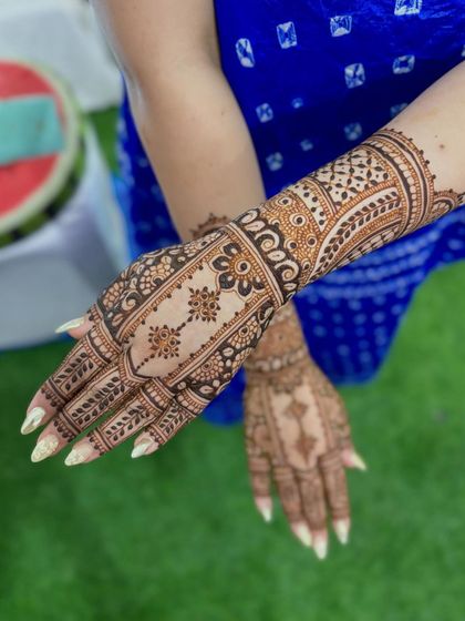 Mitali - Mehendi for Special Occasions Exquisite Bridal Mehendi photo 78