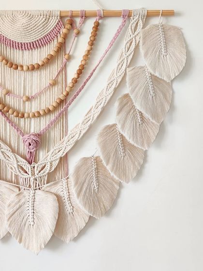 Shikha Agarwal - Custom Macrame & Crochet Home Decor Large Statement Wall Hangings photo 49